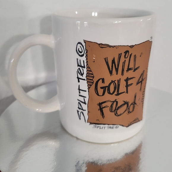 Split Tee Ceramic Coffee Mug WILL GOLF 4 FOOD - Picture 4 of 7